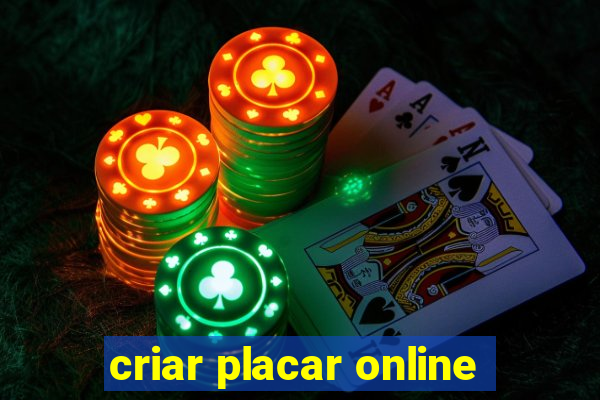 criar placar online